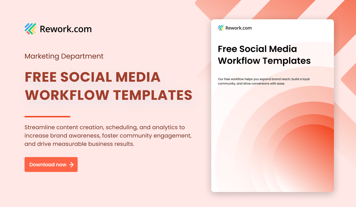 Free Social Media Workflow Templates